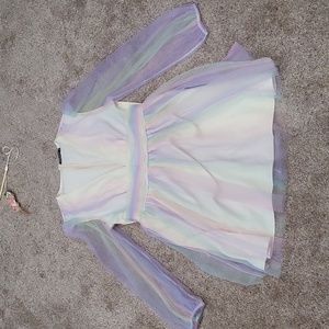 Pastel Long Sleeve Dress